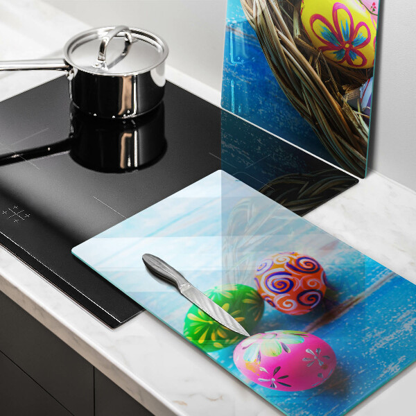 Steklena podloga za rezanje Velikonočna jajca Velikonočna jajca