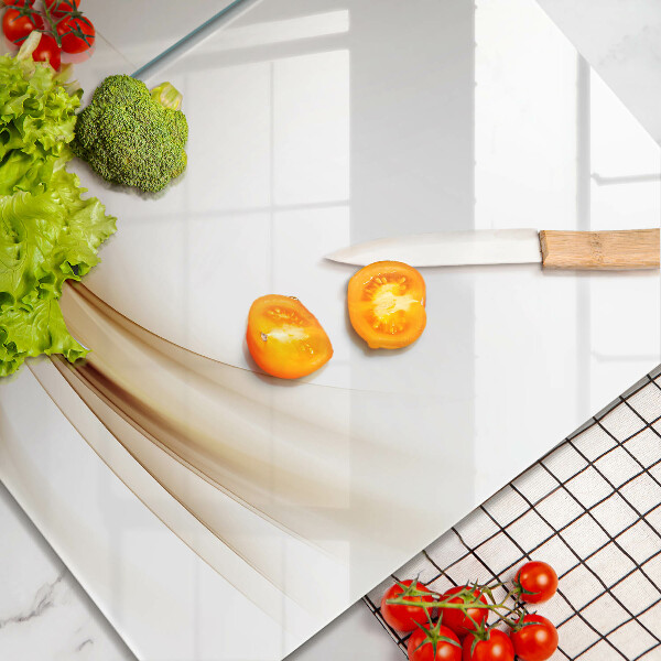 Steklena podloga za rezanje Abstraktne oblike