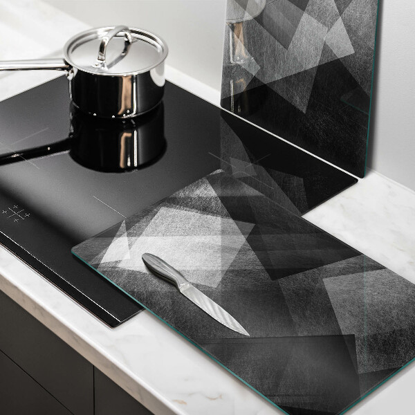 Steklena podloga za rezanje Geometrijska abstrakcija