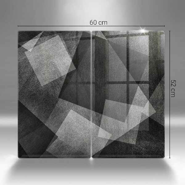 Steklena podloga za rezanje Geometrijska abstrakcija