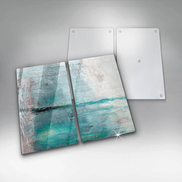 Steklena podloga za rezanje Pobarvaj abstrakcijsko ozadje