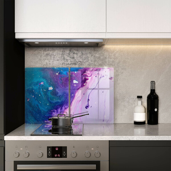 Steklena podloga za rezanje Abstraktna črnila