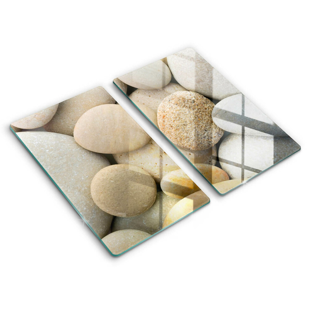 Steklena podloga za rezanje Vzorec ovalnih kamnov