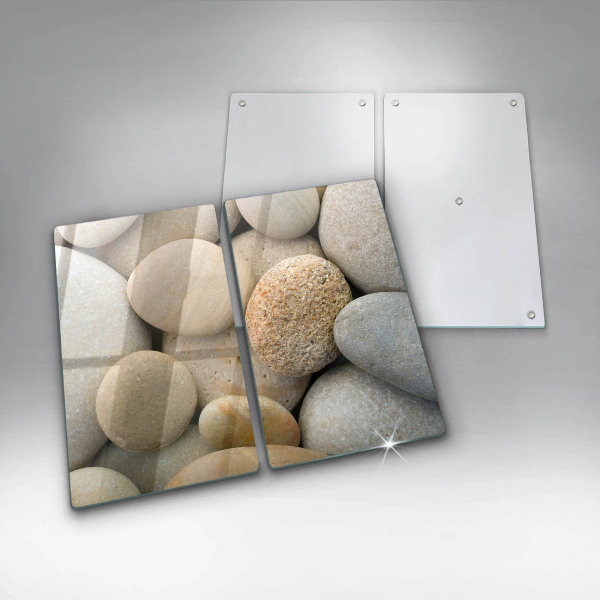 Steklena podloga za rezanje Vzorec ovalnih kamnov