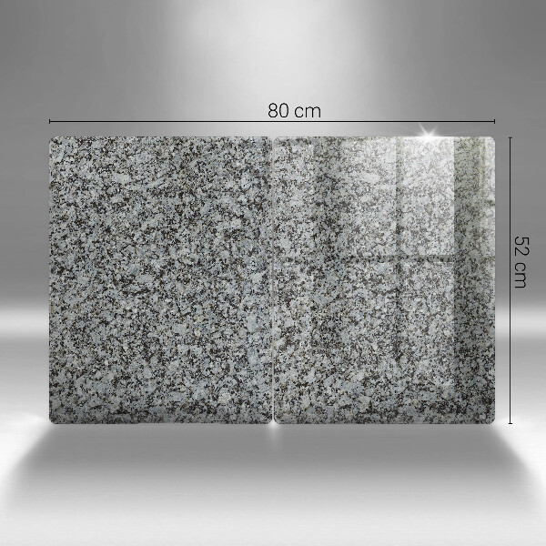 Steklena podloga za rezanje Kamnita tekstura