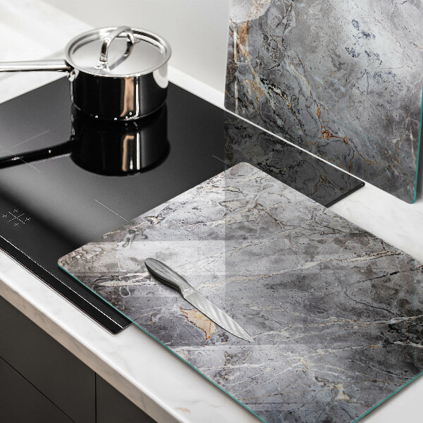 Steklena podloga za rezanje Kamnita tekstura