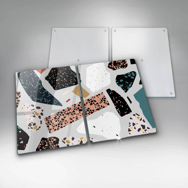 Steklena podloga za rezanje Kamenina