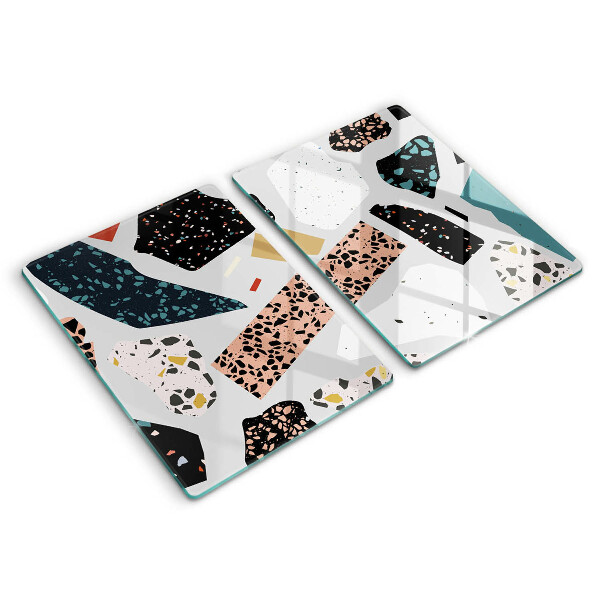 Steklena podloga za rezanje Kamenina