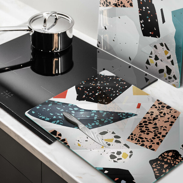 Steklena podloga za rezanje Kamenina