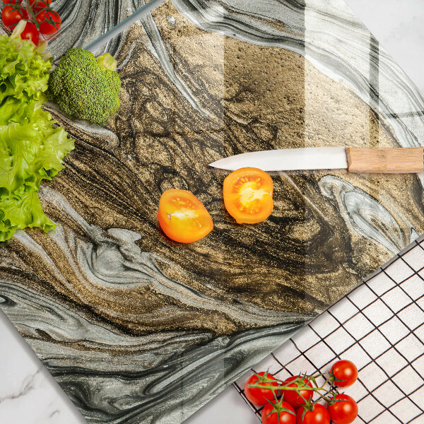 Steklena podloga za rezanje Bogata abstrakcija