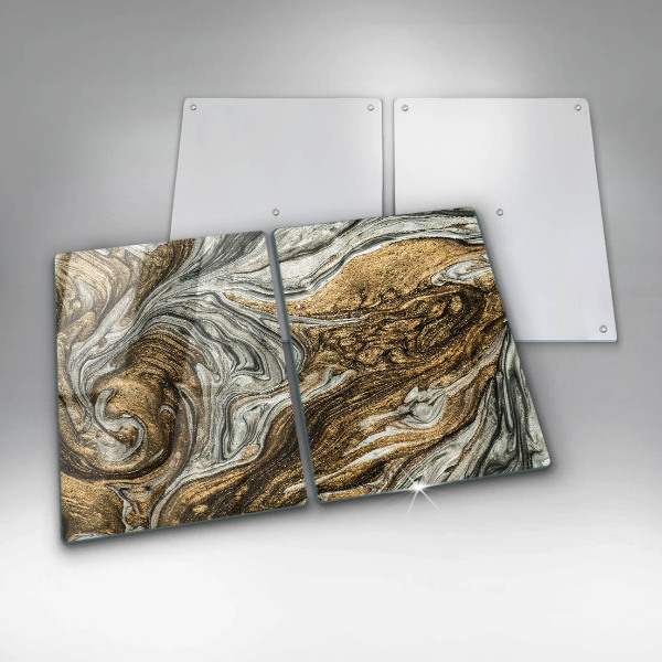 Steklena podloga za rezanje Bogata abstrakcija