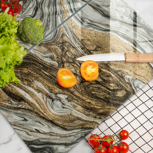 Steklena podloga za rezanje Bogata abstrakcija