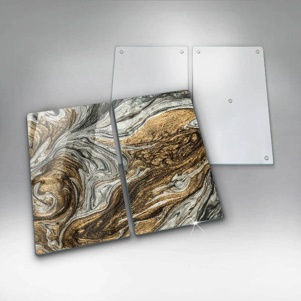 Steklena podloga za rezanje Bogata abstrakcija