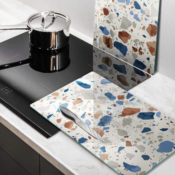 Steklena podloga za rezanje Dekorativna kamenina