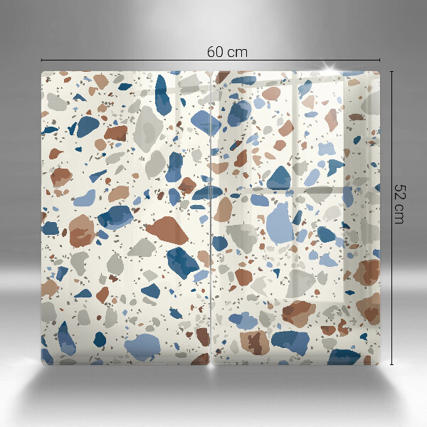 Steklena podloga za rezanje Dekorativna kamenina