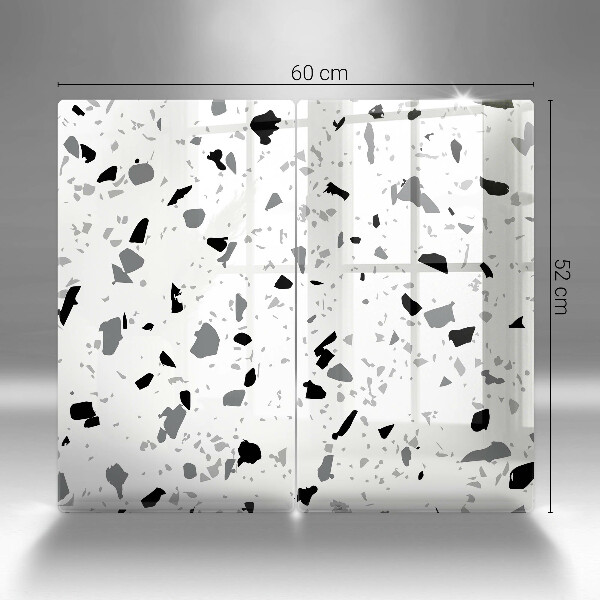 Steklena podloga za rezanje Dekorativna kamenina