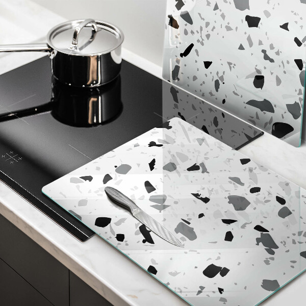 Steklena podloga za rezanje Dekorativna kamenina