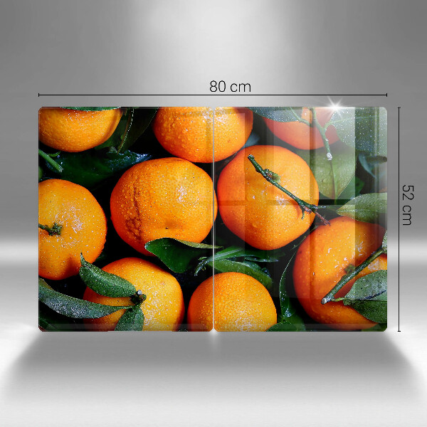 Steklena podloga za rezanje Oranžno sadje