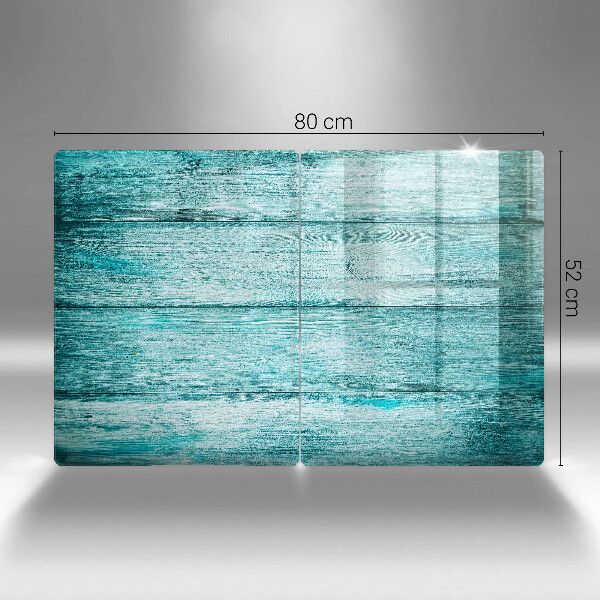 Steklena podloga za rezanje Vintage lesene deske