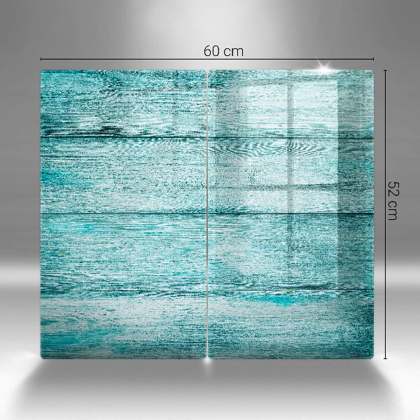 Steklena podloga za rezanje Vintage lesene deske