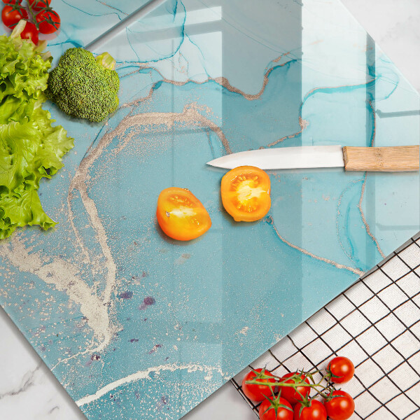 Steklena podloga za rezanje Abstrakcija kamna