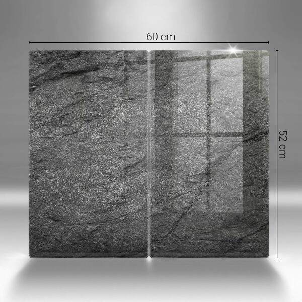 Steklena podloga za rezanje Kamnita tekstura