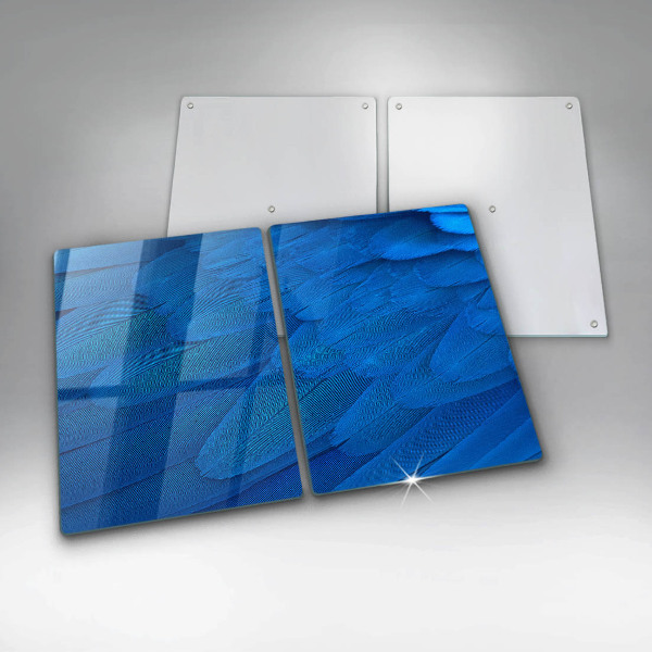 Steklena podloga za rezanje Ptičje perje