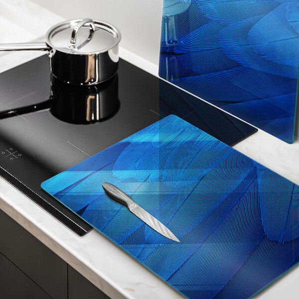 Steklena podloga za rezanje Ptičje perje