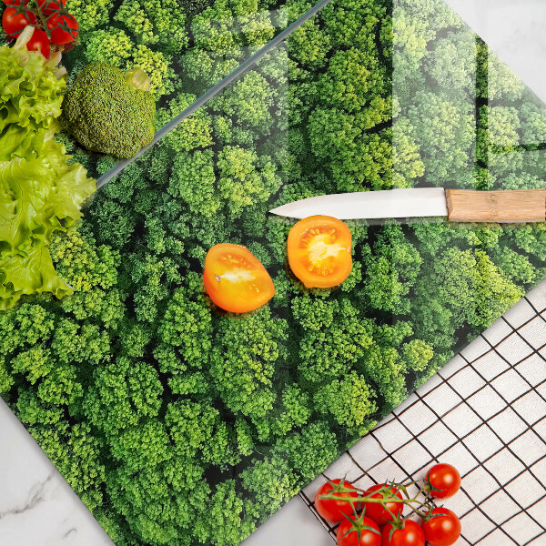 Steklena podloga za rezanje Naravna rastlina mah