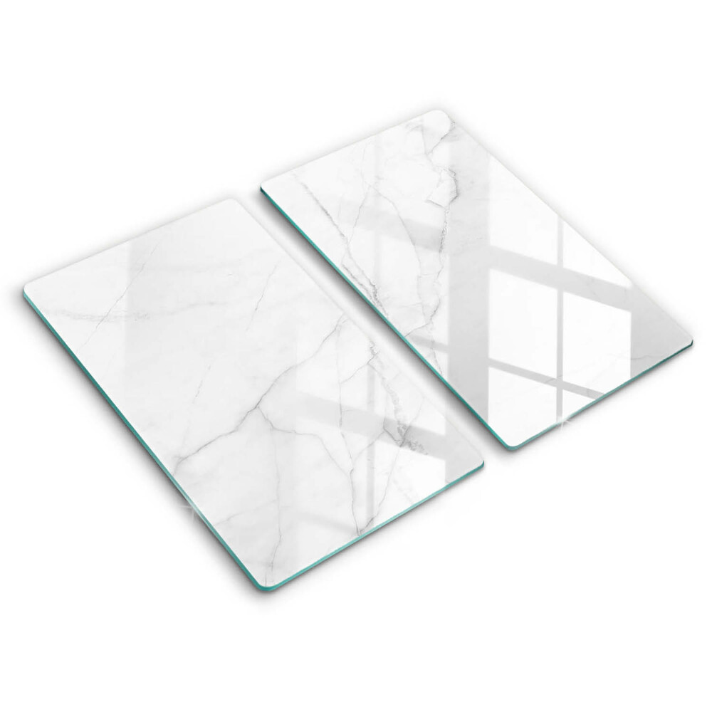 Steklena podloga za rezanje Marmorno kamnito ozadje