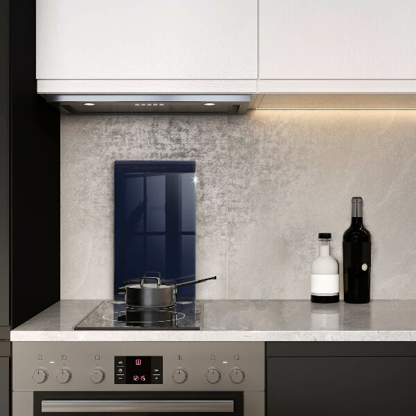 Steklena podloga za rezanje mornarsko modra