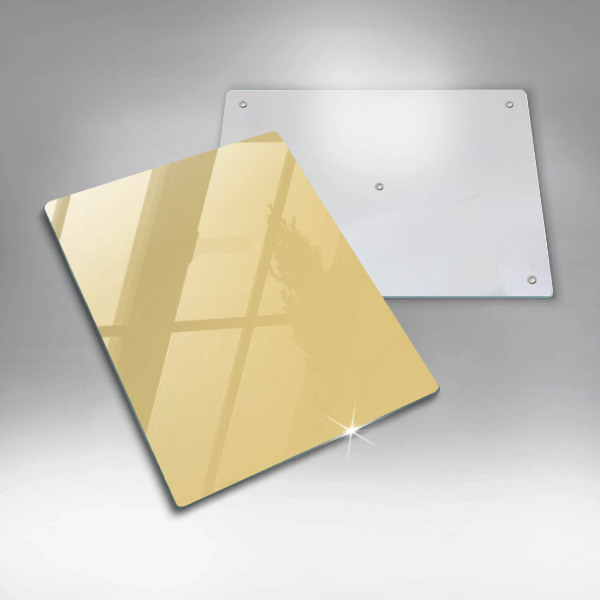 Steklena podloga za rezanje Rumena