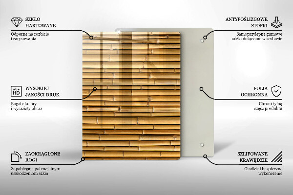 Steklena podloga za rezanje Kovinske oblike