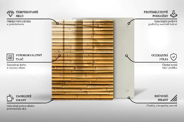 Steklena podloga za rezanje Kovinske oblike
