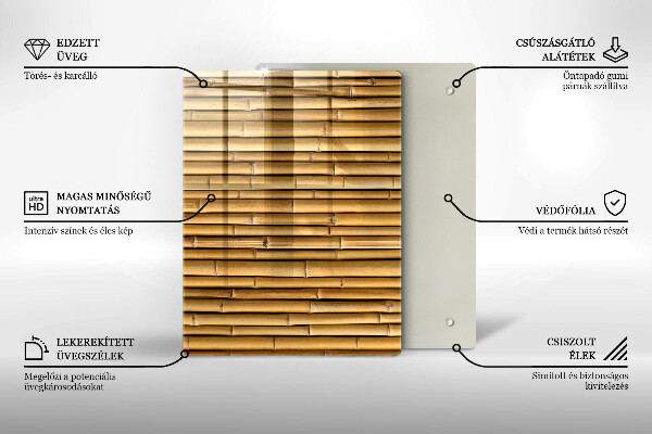 Steklena podloga za rezanje Kovinske oblike