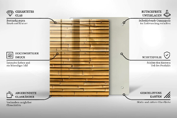 Steklena podloga za rezanje Kovinske oblike
