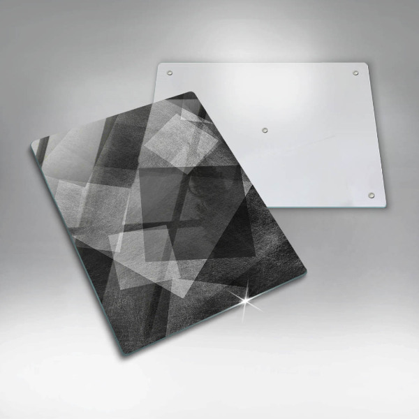 Steklena podloga za rezanje Geometrijska abstrakcija