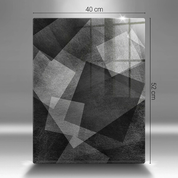 Steklena podloga za rezanje Geometrijska abstrakcija