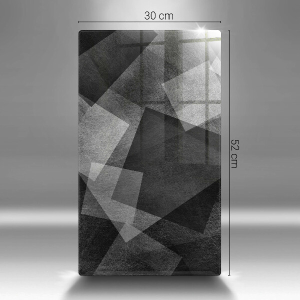 Steklena podloga za rezanje Geometrijska abstrakcija