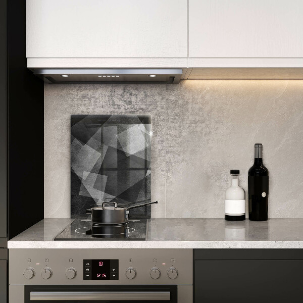 Steklena podloga za rezanje Geometrijska abstrakcija