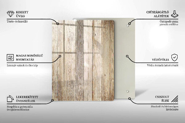 Steklena podloga za rezanje Abstrakcija modrega zlata