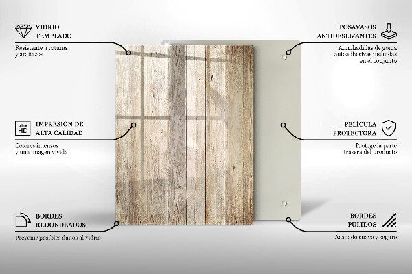 Steklena podloga za rezanje Abstrakcija modrega zlata