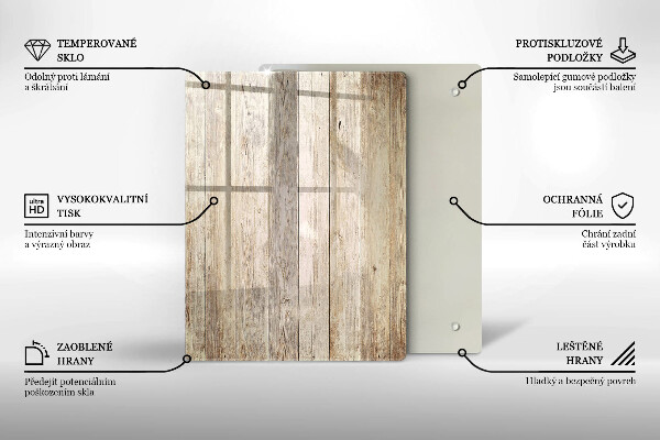 Steklena podloga za rezanje Abstrakcija modrega zlata