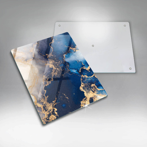 Steklena podloga za rezanje Elegantno ozadje in zlato