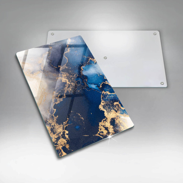 Steklena podloga za rezanje Elegantno ozadje in zlato