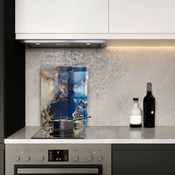 Steklena podloga za rezanje Elegantno ozadje in zlato