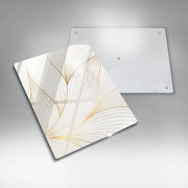 Steklena podloga za rezanje Vzorec modernih linij