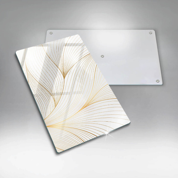 Steklena podloga za rezanje Vzorec modernih linij