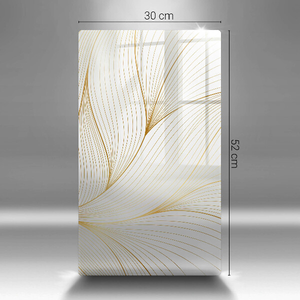 Steklena podloga za rezanje Vzorec modernih linij