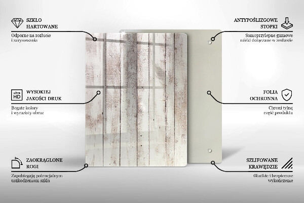 Steklena podloga za rezanje Abstrakcija črnila